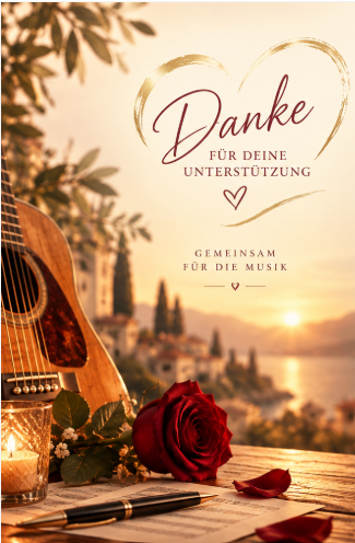 Danke für deine Unterstützung