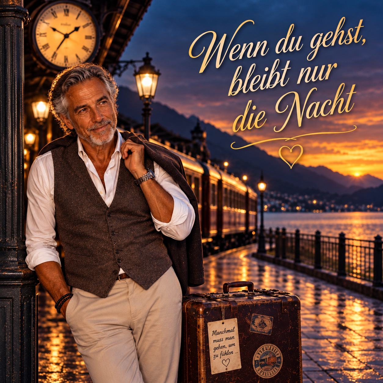 Cover Wenn du gehst, bleibt nur die Nacht